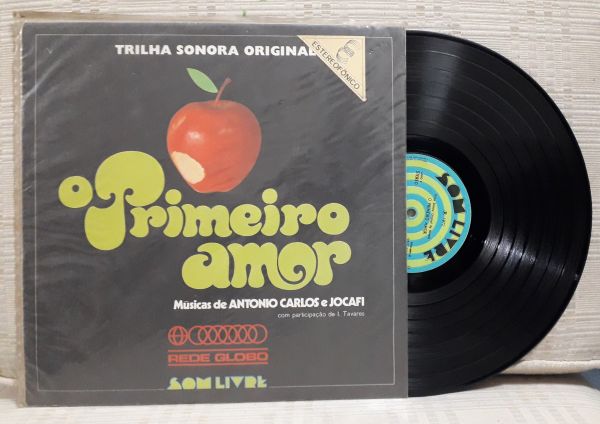 Lp  O Primeiro Amor   Trilha Sonora de Novela  Nac.