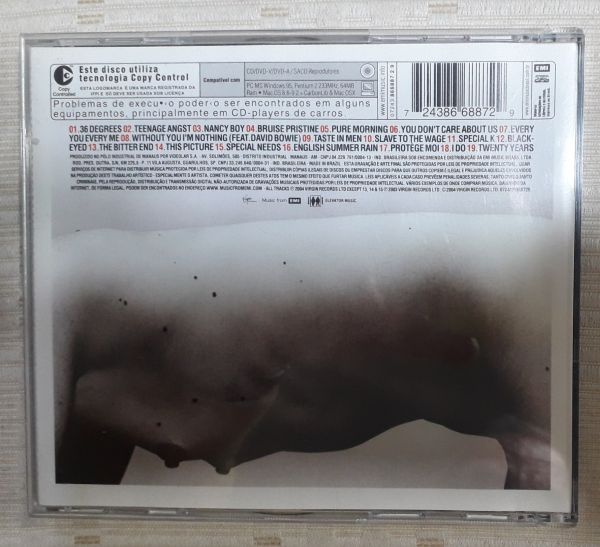 CD  PLACEBO   ONCE MORE WITH FEELING   SINGLES  1996 / 2004