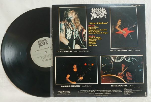 LP MORBID ANGEL ALTARS OF MADNESS (BONUS TRACK)