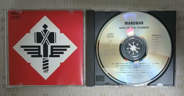CD MANOWAR SIGN OF THE HAMMER (IMPORTADO)