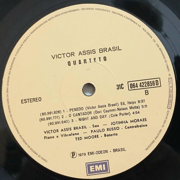 LP VICTOR ASSIS BRASIL QUARTETO PEDRINHO