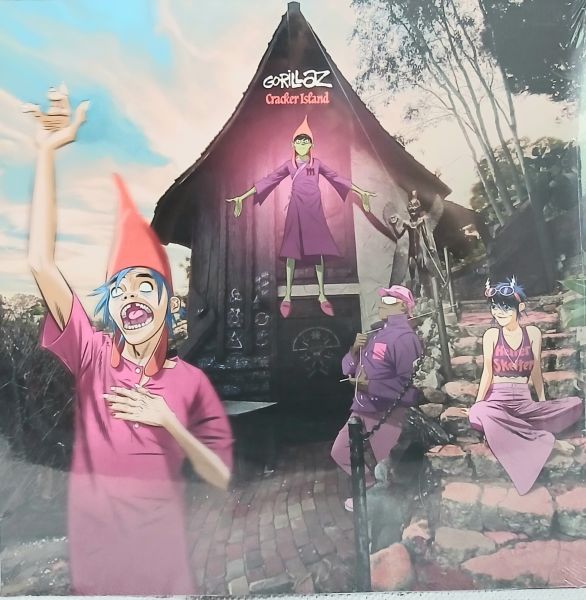 LP  GORILLAZ      CRACKER  ISLAND