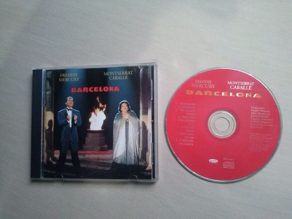 Cd  Freddie Mercury  &  Montserrat  Caballe   Barcelona  (Importado)