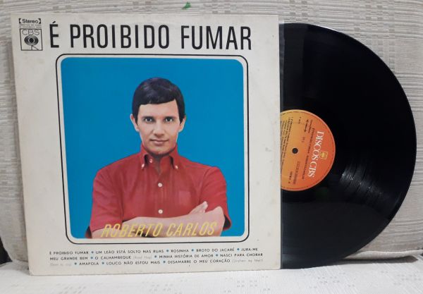 Lp  Roberto  Carlos   É Proibido Fumar   reedição  1971