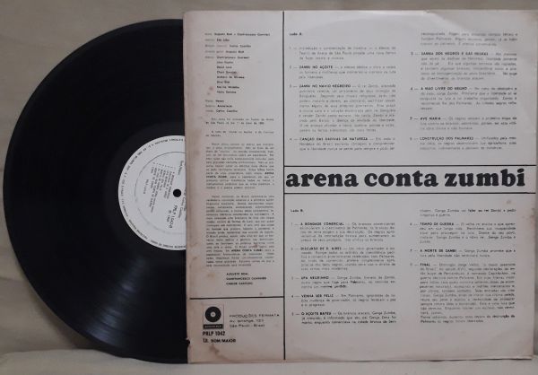 Lp   Arena  Conta  Zumbi      1968