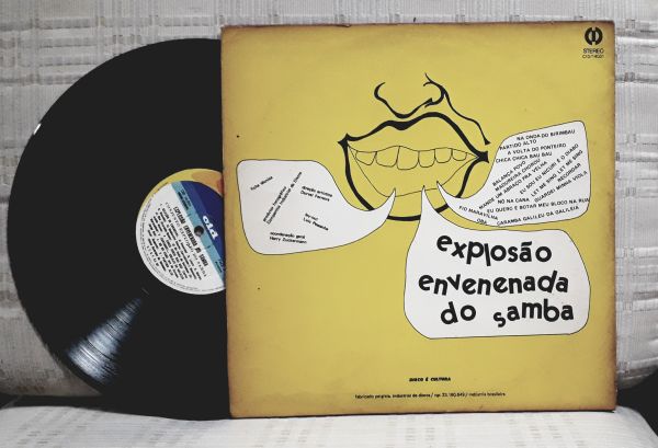 Lp  Explosão Envenenada do Samba     S/Título