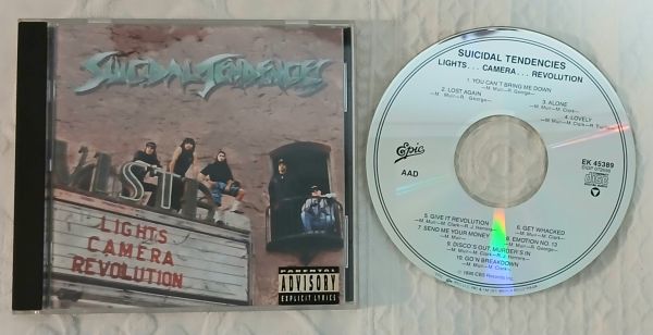 CD SUICIDAL TENDENCIES LIGHTS .... CAMERA .... REVOLUTION