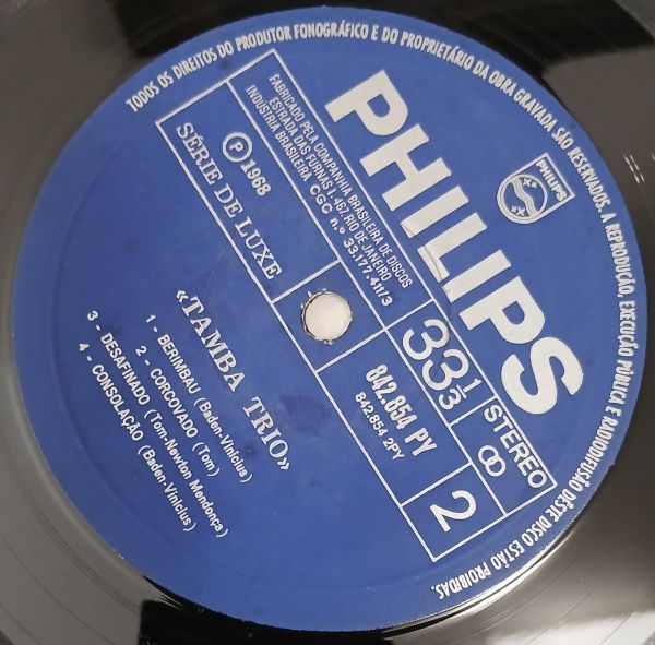 LP TAMBA TRIO S/TÍTULO 1968