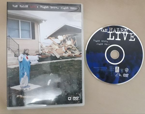 Dvd   Van Halen   Live   Right Here,  Right Now.
