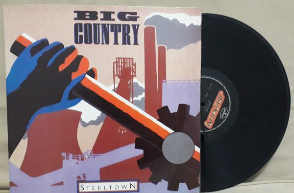 Lp  Big  Country     Steeltown    c/ encarte