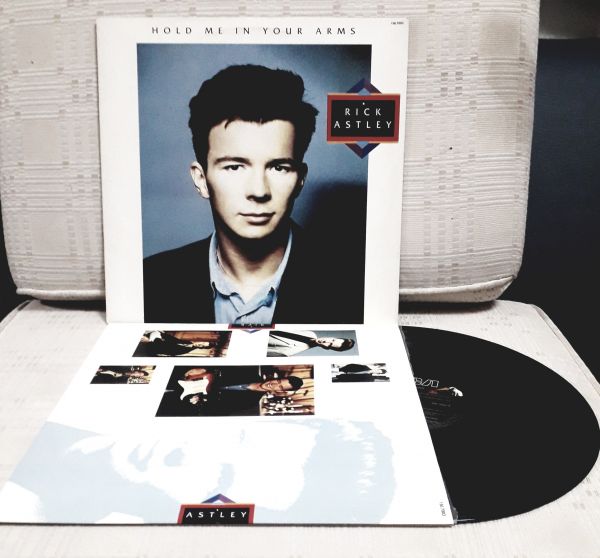 Lp Rick Astley   Hold Me In Your Arms