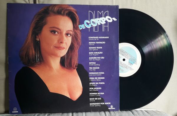 Lp  De Corpo e Alma  Trilha Sonora de Novela  Nacional