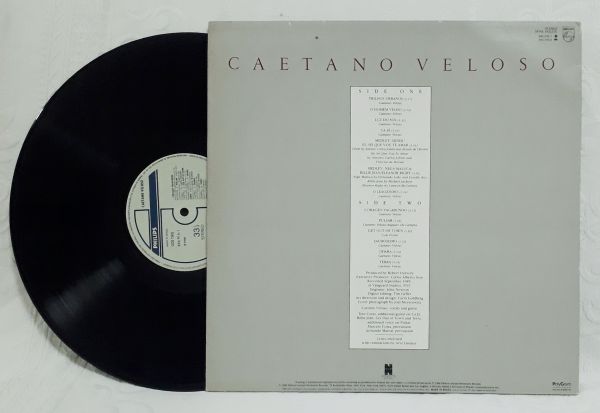 LP  CAETANO VELOSO    TRILHOS  URBANOS   (1990)