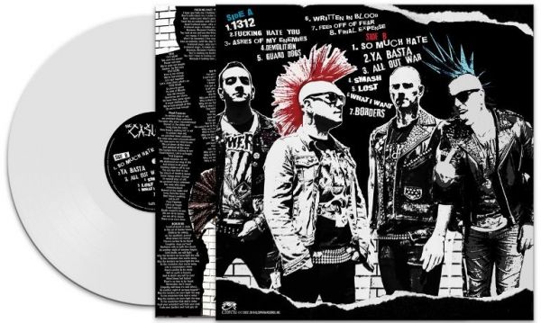 LP  THE CASUALTIES  WRITTEN IN BLOOD  IMPORTADO
