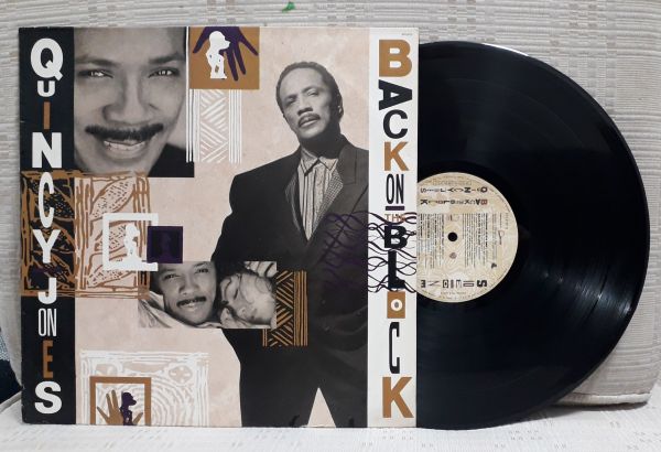 Lp  Quincy  Jones    Back On  Block