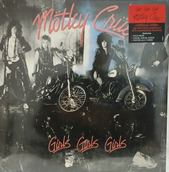 LP  MOTLEY  CRUE    GIRLS  GIRLS  GIRLS  (IMPORTADO)