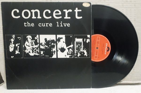 LP  THE CURE     CONCERT  LIVE