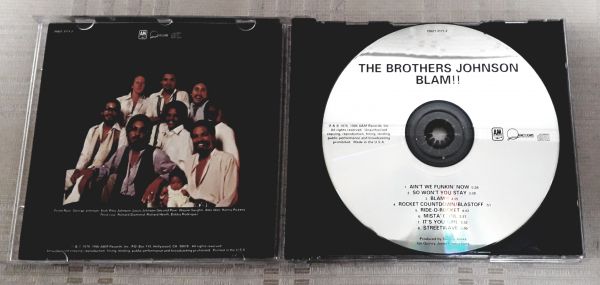 Cd  The Brothers Johnson    Blam !!!  Importado