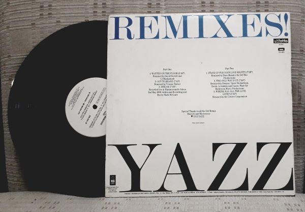 Lp  Yazz   The Wanted    REMIXES !!