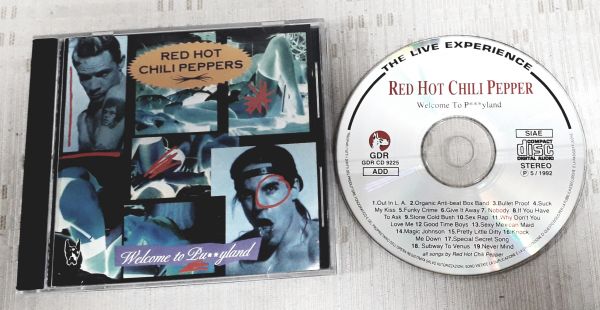 Cd  Red Hot Chili Peppers  Welcome To Pu**Yland  Importado