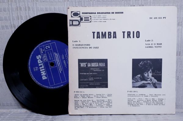 Compacto  7"   Tamba  Trio     Bossa Nova