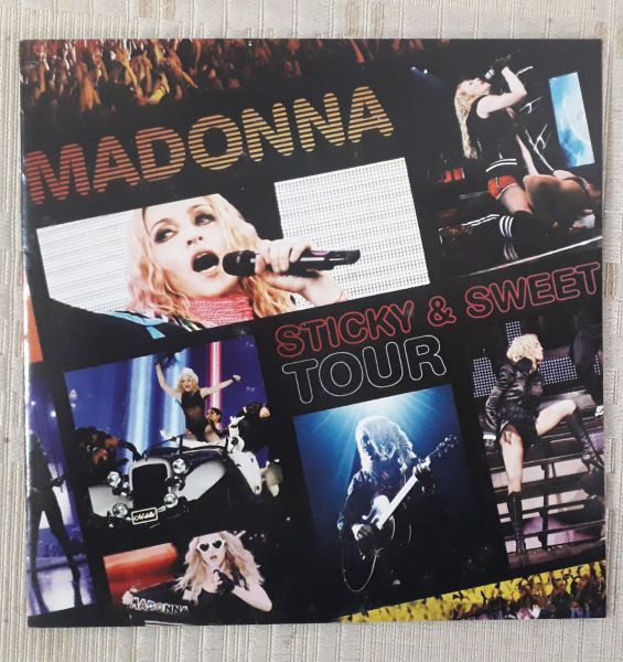 Cd e Dvd  Madonna   Sticky & Sweet   Tour    Duplo