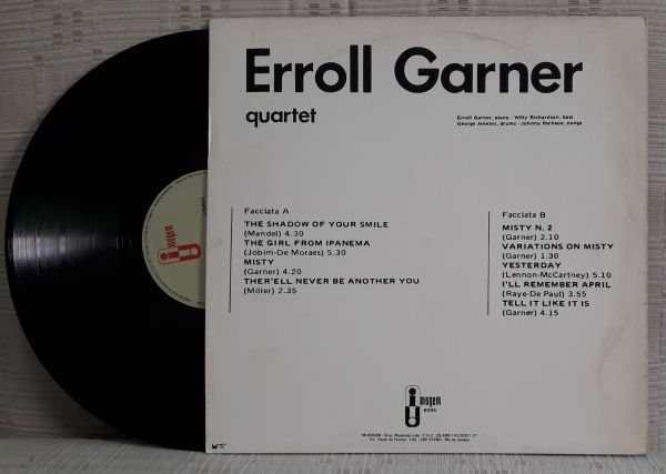 Lp  Erroll  Garner    Quartet      S/ Título