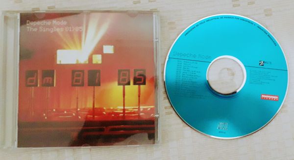 Cd  Depeche  Mode   The Singles  81 a 85