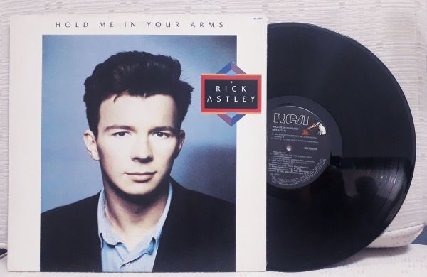 Lp Rick Astley   Hold Me In Your Arms