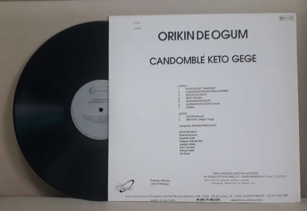 Lp  Orikin de Ogum   Candomble keto gege