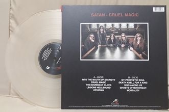 Lp Satan Cruel Magic Clear Vinil  importado