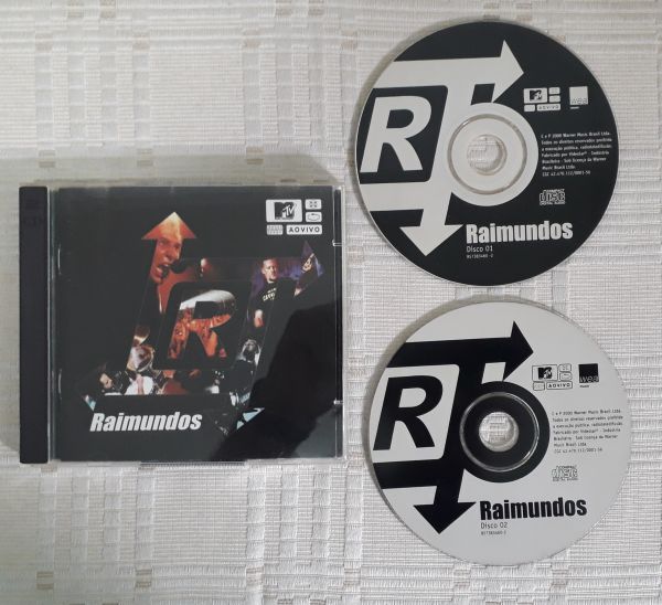 Cd  Raimundos  Ao Vivo  MTV   duplo