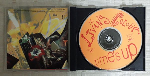 CD  LIVING COLOUR  TIME´S  UP    (IMPORTADO)