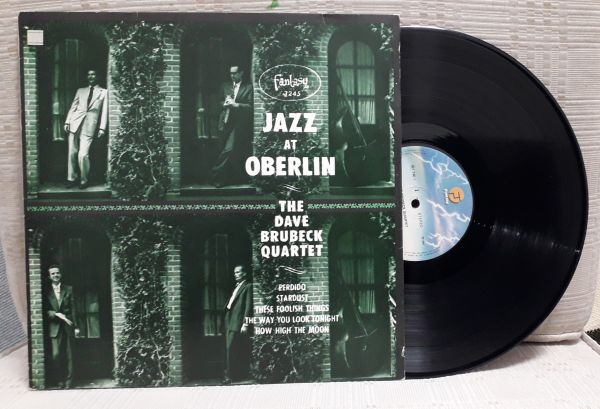 Lp  The Dave Brubeck Quartet     Jazz At Oberlin