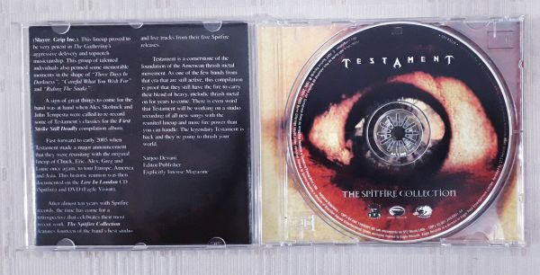 Cd  Testament   The Spitfire Collection