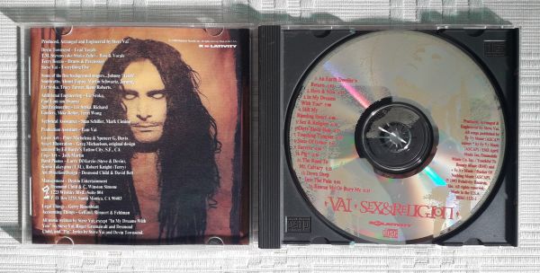 Cd  Steve  Vai       Sex & Religion    Importado