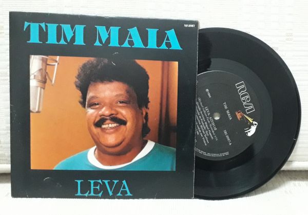 Compacto  7"    Tim  Maia    Leva