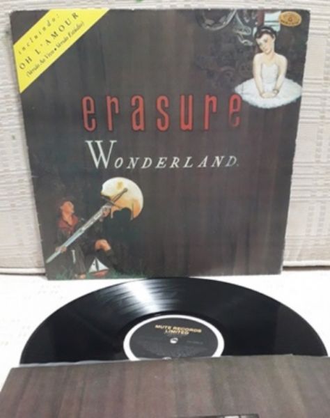 Lp  Erasure    Wonderland