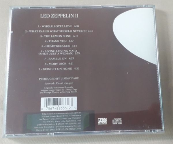 Cd  Led  Zeppelin    Led Zeppelin  II