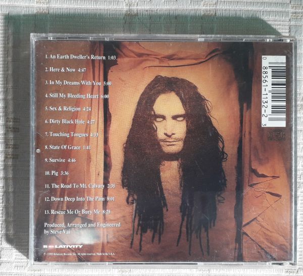 Cd  Steve  Vai       Sex & Religion    Importado