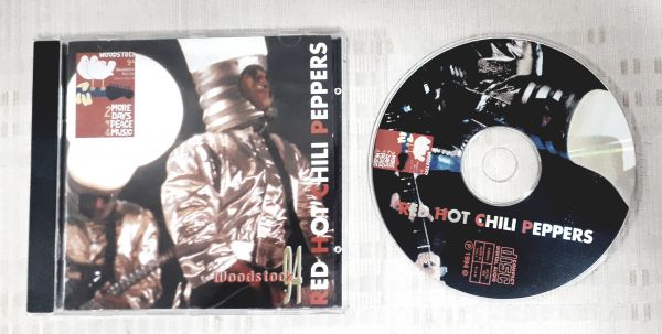 Cd  Red Hot Chili Peppers   Woodstock 94  Importado