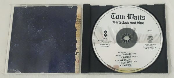 CD  TOM  WAITS   HEARTATTACK   AND  VINE    (IMPORTADO)