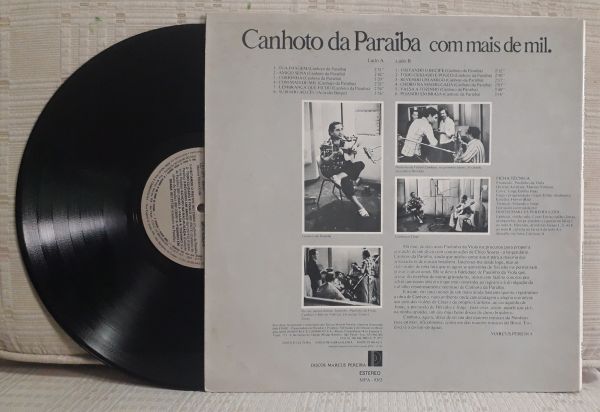 Lp  Canhoto da Paraiba   O Violão Brasileiro