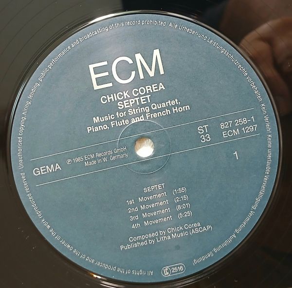 LP CHICK COREA SEPTET (IMPORTADO)