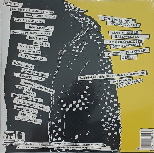 Lp Rancid Tomorrow Never Comes (Importado)