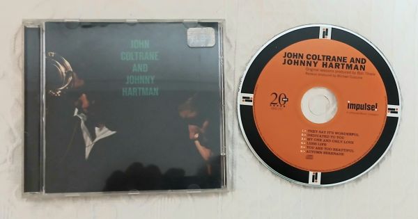 CD JOHN COLTRANE AND JOHNNY HARTMAN (IMPORTADO)
