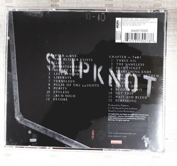 Cd  Slipknot   9.0  Live   (duplo)