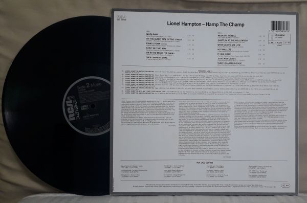 Lp Lionel Hampton    Hamp The Champ   Importado