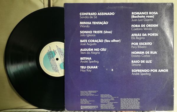 Lp  De Corpo e Alma  Trilha Sonora de Novela  Nacional