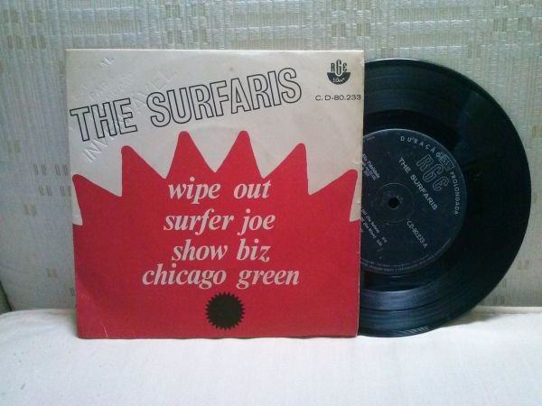 Compacto 7   The  Surfaris     Wipe Out